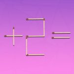 Která z 19 zápalek musí být posunuta, aby byla rovnost