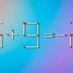 Matematický příklad s čísly 16 + 9 = 2.