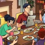 V obrázku rodinné večeře je skrytá chyba: za 19 sekund